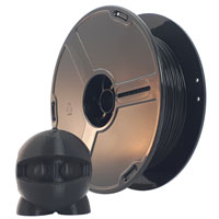 Black ABS Filament, 1.75mm, 600g Spool